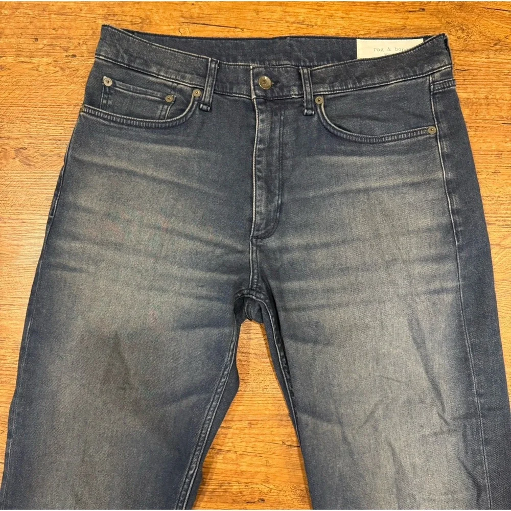 rag & bone Blue Casual Stretch Fit 2 Slim Denim Jeans Pants Trousers Men's 34x32